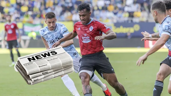 Renato Tapia no pudo terminar el partido ante Cádiz
