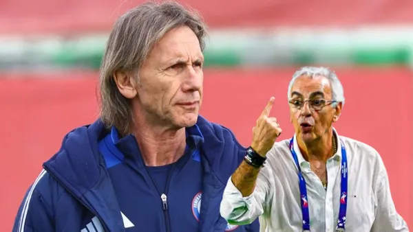 Ricardo Gareca - Jorge Fossati (Foto: La Roja - La Bicolor)
