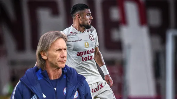 Rodrigo Ureña - Ricardo Gareca (Foto: X)