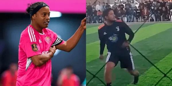 Ronaldinho cobra solo 15 mil por partido en la Kings League