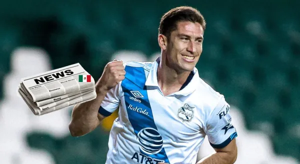 Santiago Ormeño se estrenó con gol en Puebla.