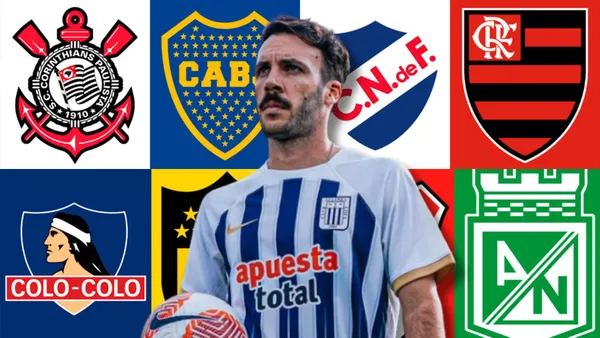 Sebastián Rodríguez vistiendo la camiseta de Alianza Lima