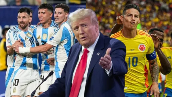 Selección Argentina - James Rodríguez - James Rodríguez (Foto: El Dinamo)