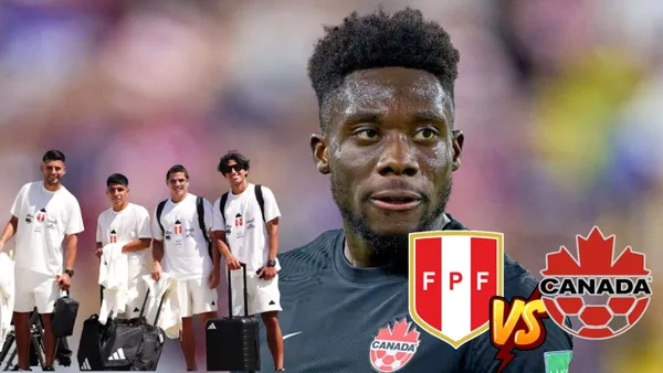 Selección Peruana y Alphonso Davies (Foto: Sports Illustrated)