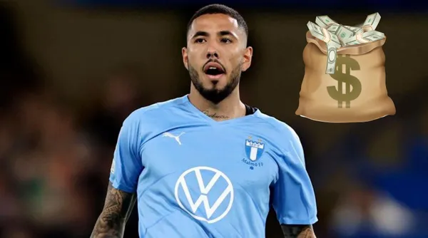 Sergio Peña brilla en el equipo del Malmo