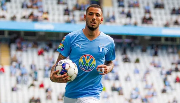 Sergio Peña es uno de los titulares indiscutibles en el equipo de Malmo