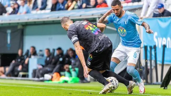Sergio Peña jugó la fase previa de la Europa League