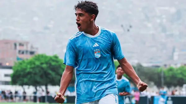 Sporting Cristal jugando la Liga 1 en Perú/ Twitter