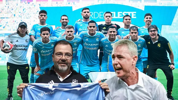Sporting Cristal posando para los reporteros gráficos. FOTO: Infobae