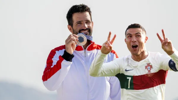 Stefano Peschiera - Cristiano Ronaldo (Foto: Los Angeles Times)
