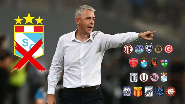 Tiago Nunes señalando en una zona técnica