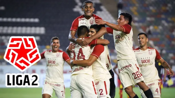 Universitario de Deportes celebrando un gol