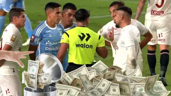 Universitario vs Sporting Cristal en el Monumental (Foto: Captura)