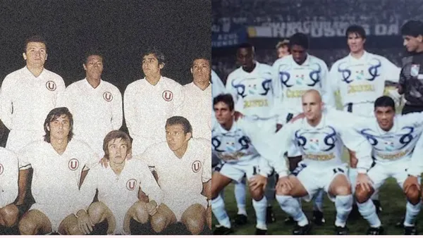 Universitario y Sporting Cristal, subcampeones de la Copa Libertadores.