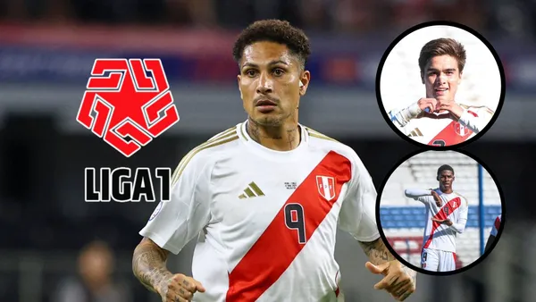 Víctor Guzmán - Juan Pablo Goicochea - Paolo Guerrero (Foto: X)