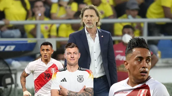 Yoshimar Yotún - Toni Kroos - Ricardo Gareca - Christian Cueva (Foto: La Bicolor)