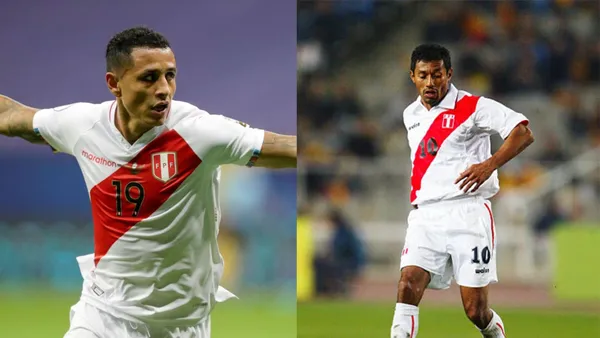 Yoshimar Yotún y Roberto Palacios.