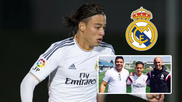 Zinedine Zidane - Ronaldo Nazário - Cristian Benavente (Foto: Real Madrid)