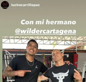 Cartagena entrenando