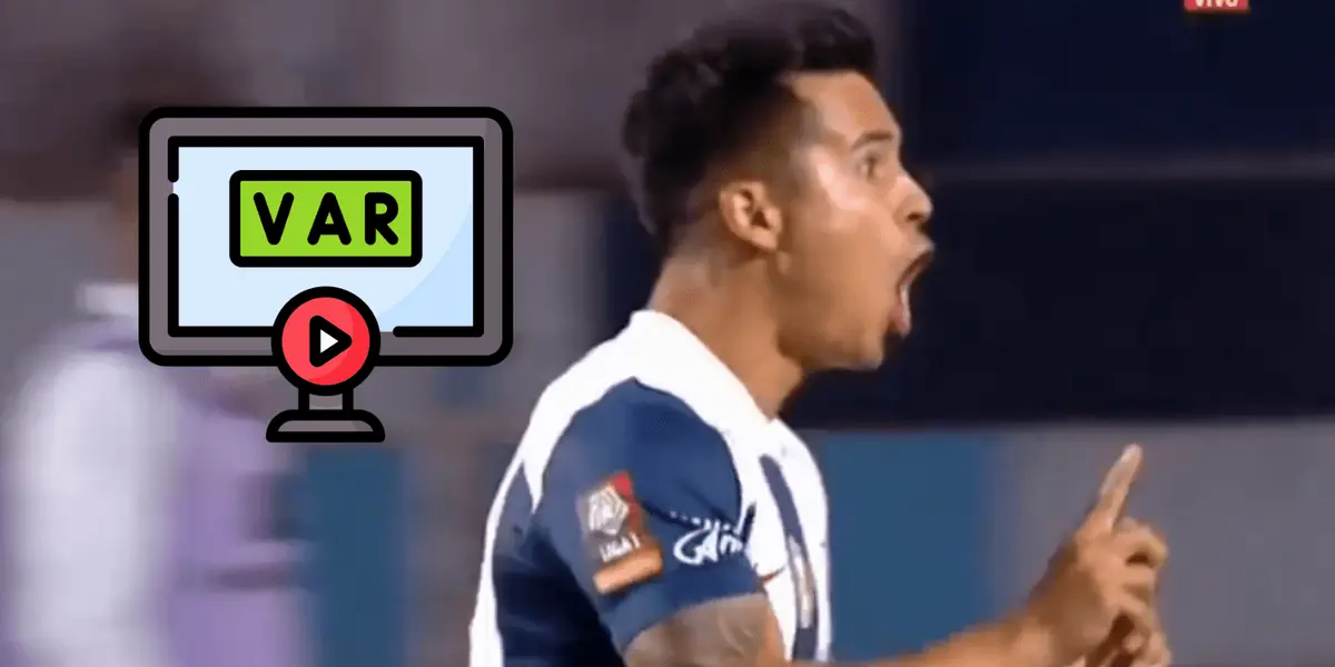 Alianza Lima anotó en Cusco, pero el VAR decidió que el tanto no debía subir al marcador