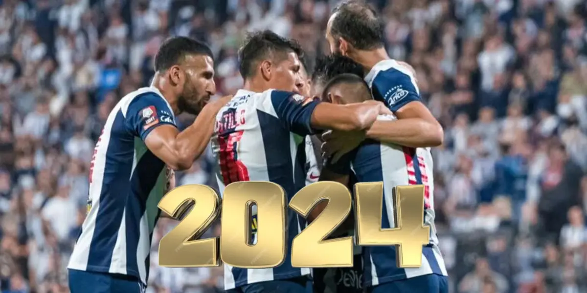Alianza Lima celebrando en la pasada temporada. . 