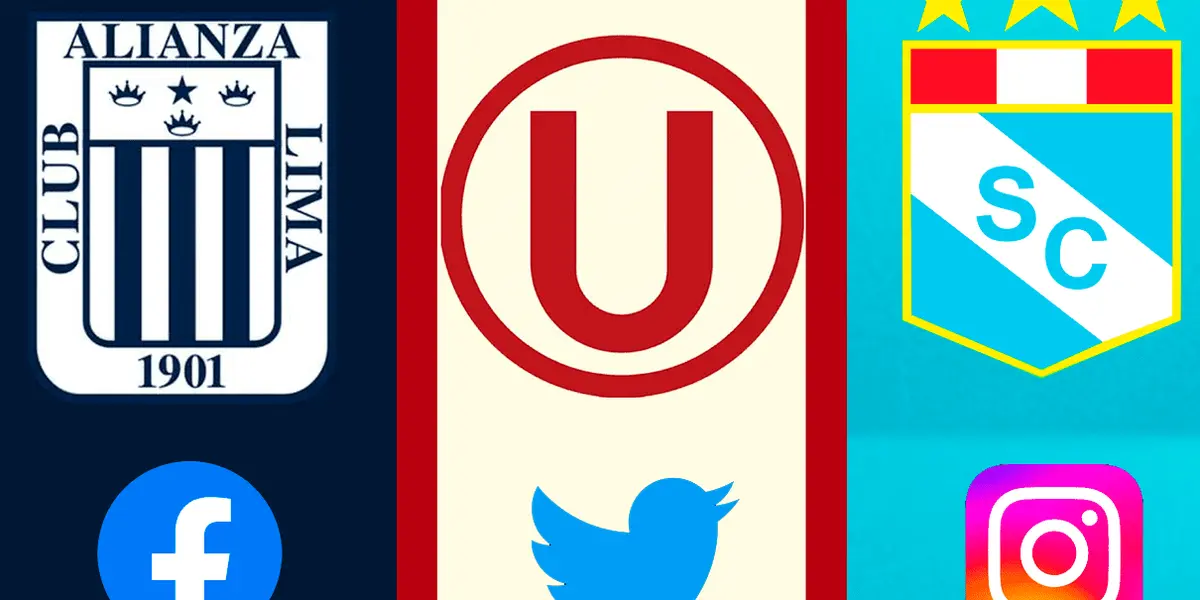 Alianza Lima, Universitario de Deportes y Sporting Cristal son los que más seguidores tienen en las redes sociales