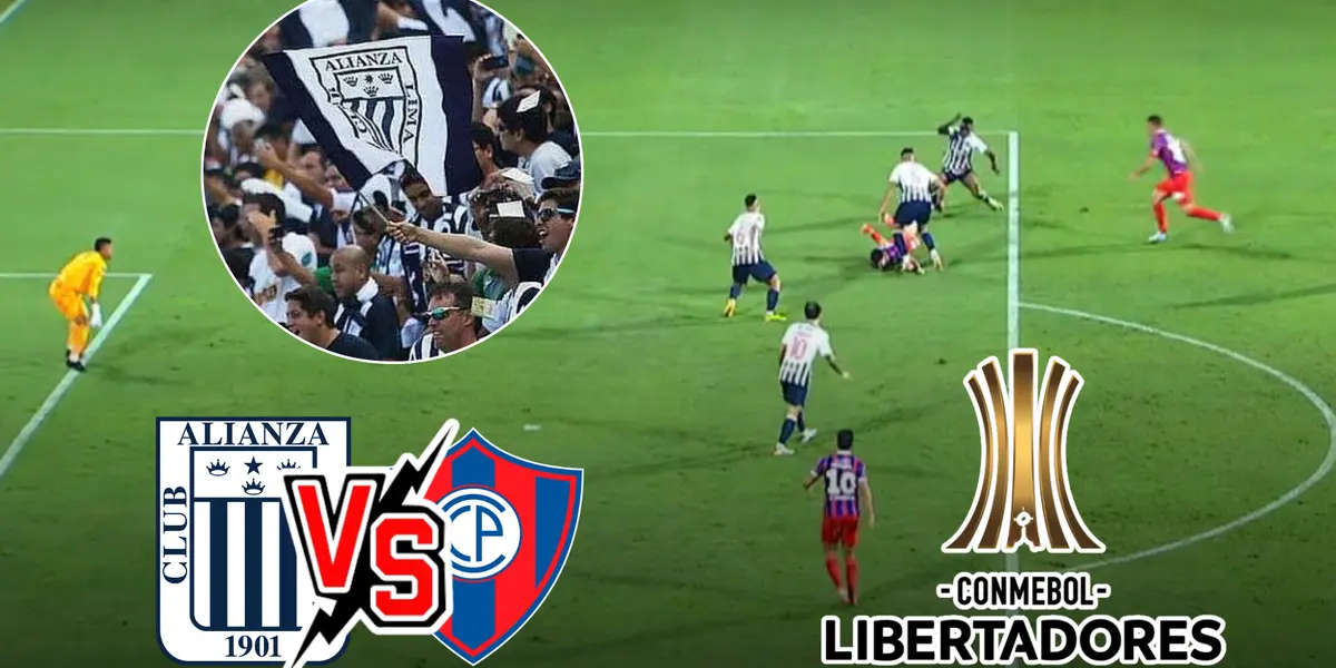 Alianza Lima vs Cerro Porteño (Foto: Captura) 