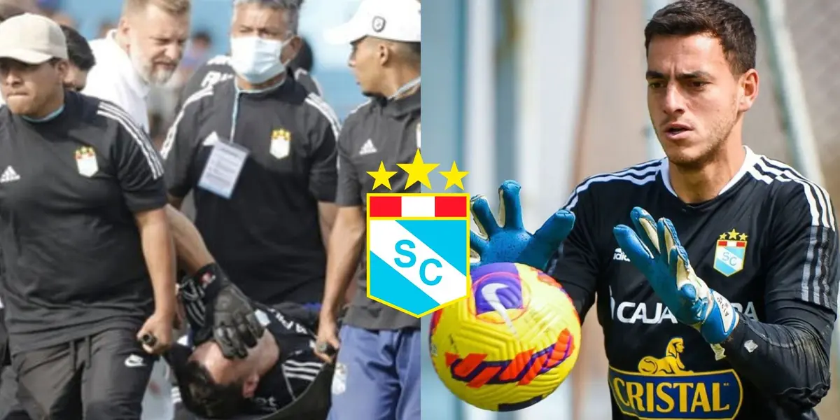 Arquero celeste sufrió una lesión severa jugando ante Deportes Tolima 