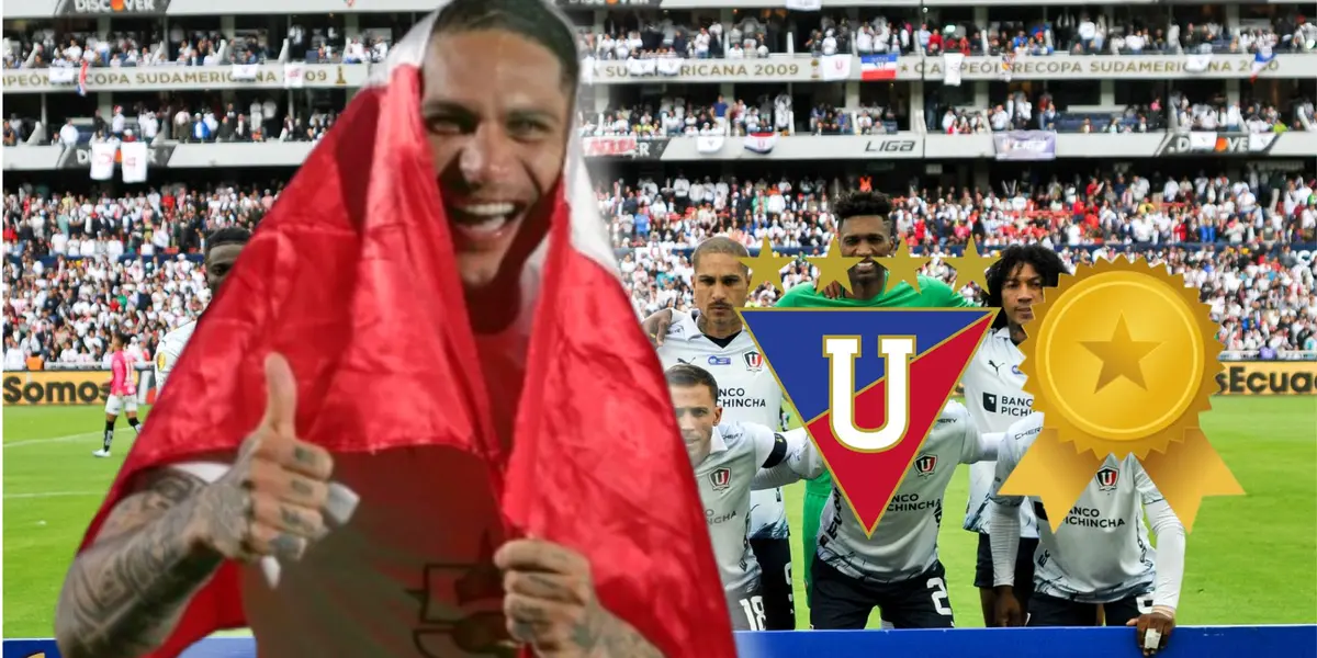 Así fue la celebración de Paolo Guerrero tras volver a hacer historia con Liga de Quito