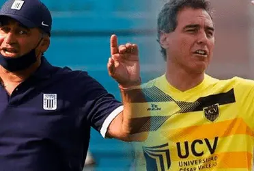 Chemo del Solar y Carlos Bustos calentaron la previa del partido entre Vallejo y Alianza Lima.