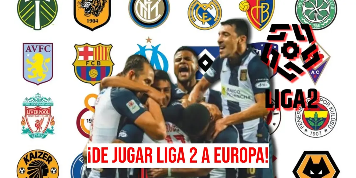 De la Liga 2 jugará en Europa, algo muy poco visto en el fútbol peruano. 