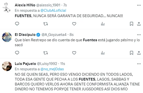 La gente ya no soporta a Fuentes