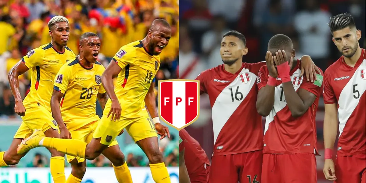 Ecuador pese a estar en el Mundial de Qatar 2022 no se olvida de la Selección Peruana
