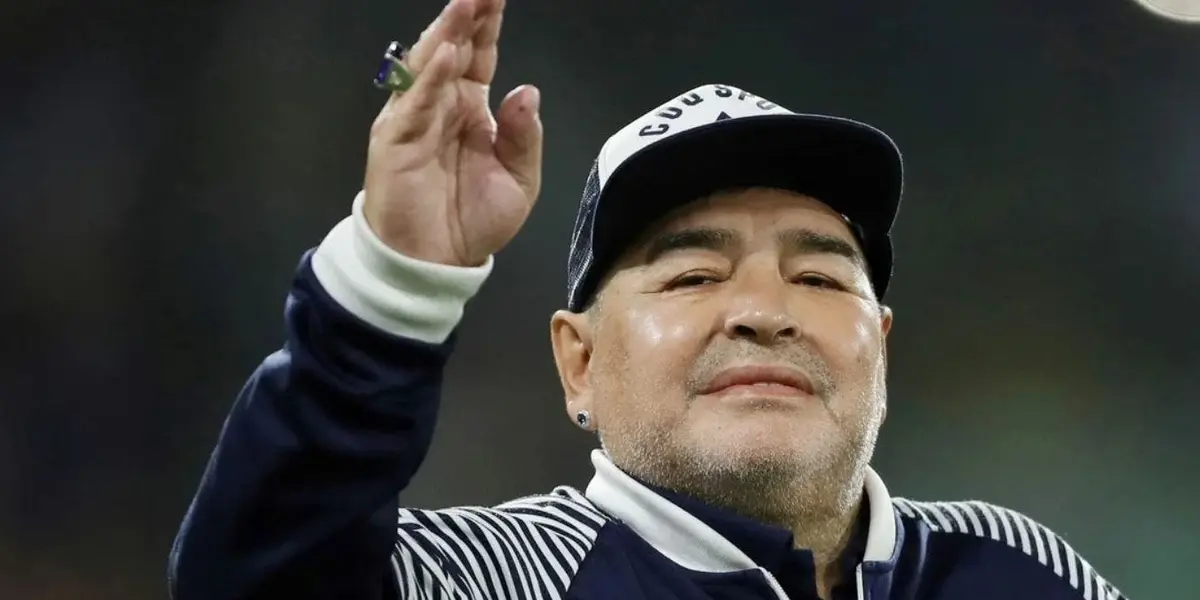El crack del fútbol mundial Diego Armando Maradona pidió esta singular frase para la lápida de su tumba