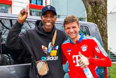El ‘Cuto’ fue a Alemania y se encontró con el crack del Bayern Múnich 