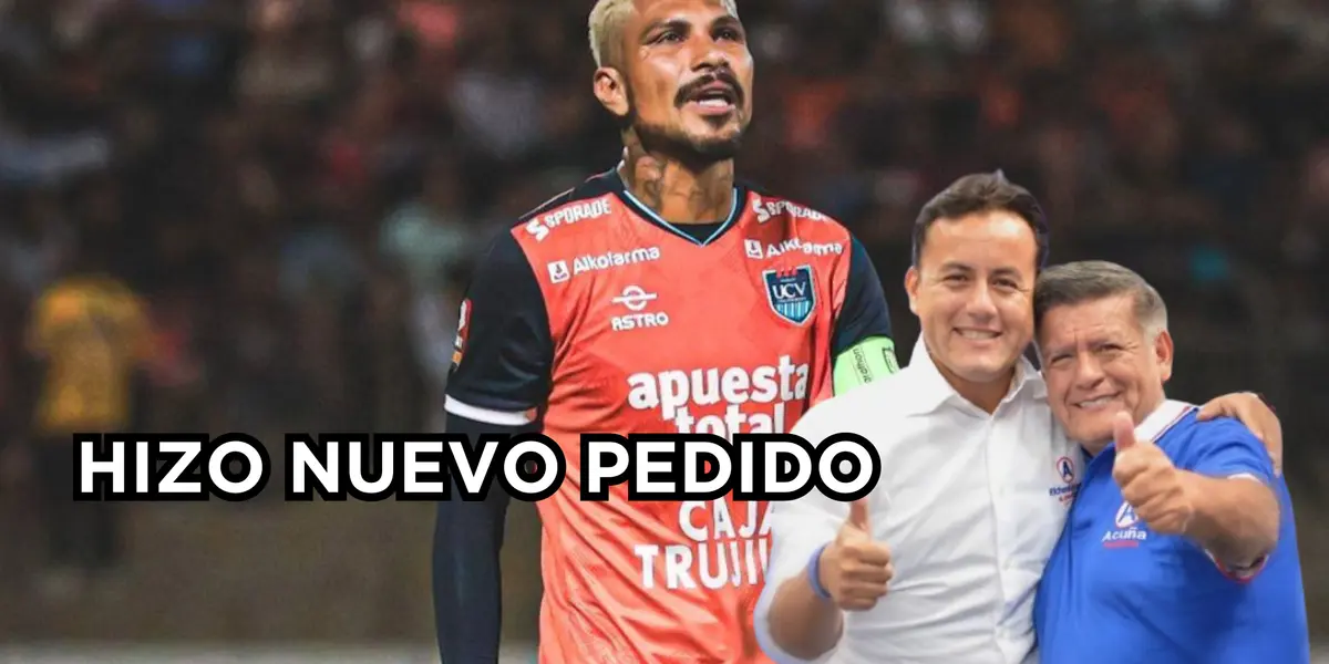 El 'Depredador' brindó entrevista e hizo un nuevo pedido. FOTO: Fútbol Peruano