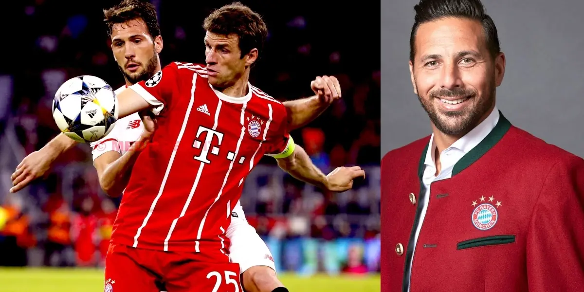 El ex delantero Claudio Pizarro es embajador del Bayern Múnich pero mientras el club disputaba la final mira donde apareció el peruano.