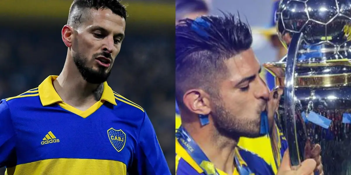El ‘Pipa’ y el ‘Kaiser’ hicieron las pases tras campeonar con Boca Juniors 