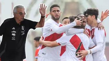 Fossati despidiéndose y la Selección Peruana celebrando (Foto: Selección Peruana) 