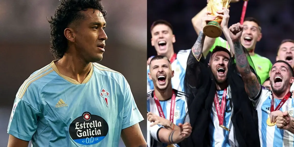 Futbolista peruano se lució ante un argentino campeón mundial 
