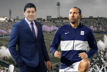 Hernán Barcos quizás jugó su peor partido en Alianza Lima ante César Vallejo