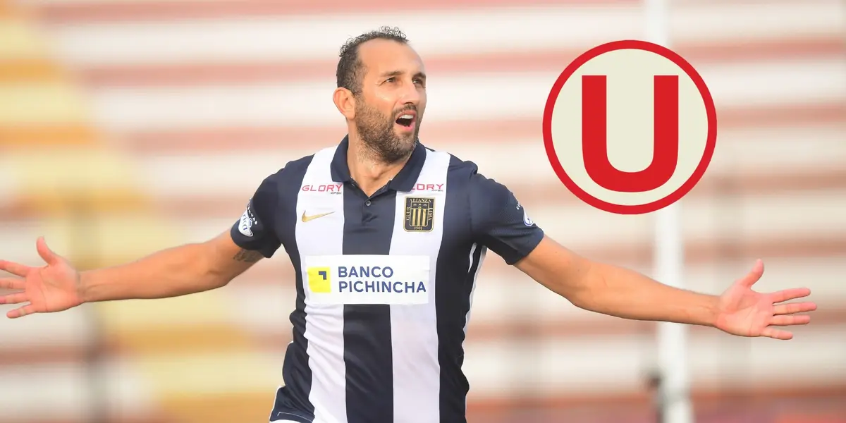Hernán Barcos vive su mejor momento en Alianza Lima y no dudó en enviar un mensaje a su próximo rival del miércoles, Universitario de Deportes.