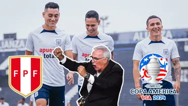 Jorge Fossati celebrando, jugadores de Alianza Lima felices (Foto: Alianza Lima) 