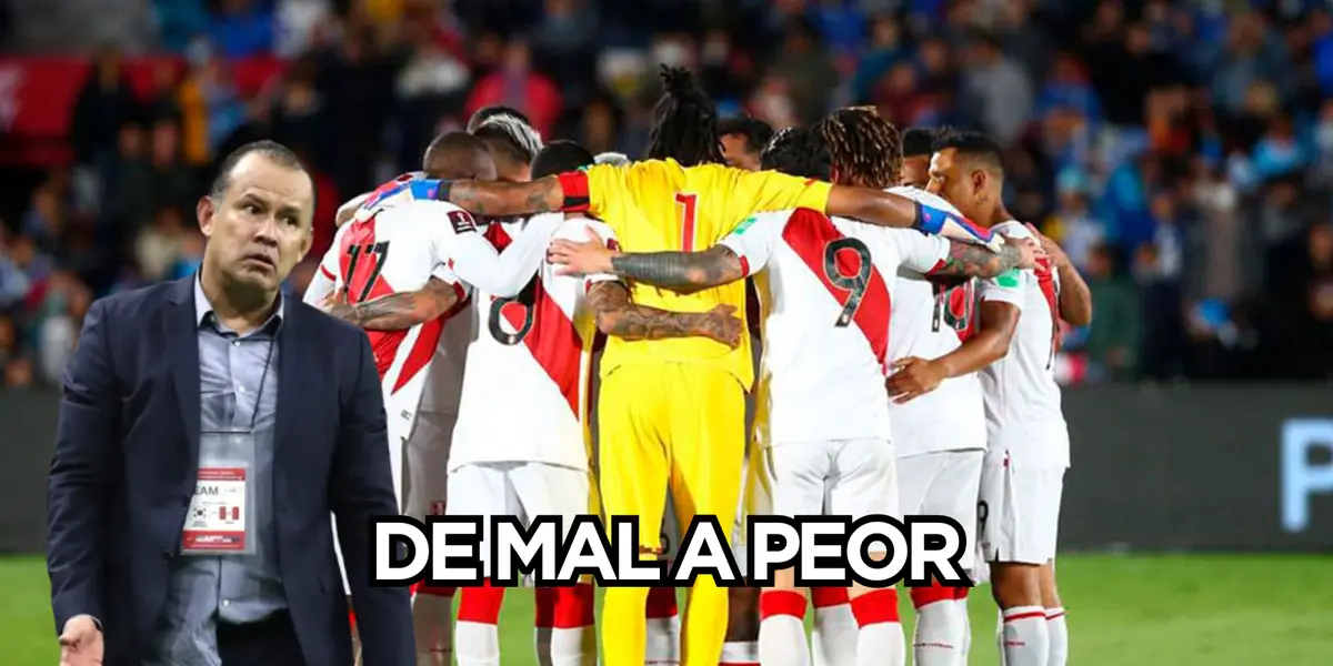 Juan Reynoso hizo que la Selección Peruana se termine de hundir de la peor forma