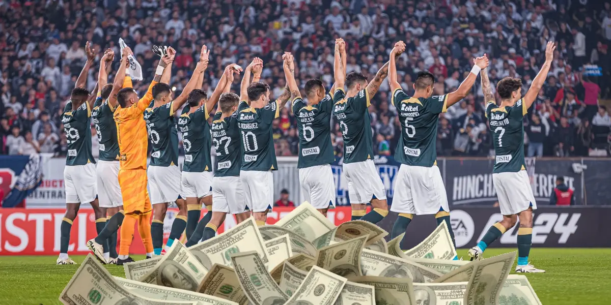 Jugadores de Alianza Lima saludando a los hinchas