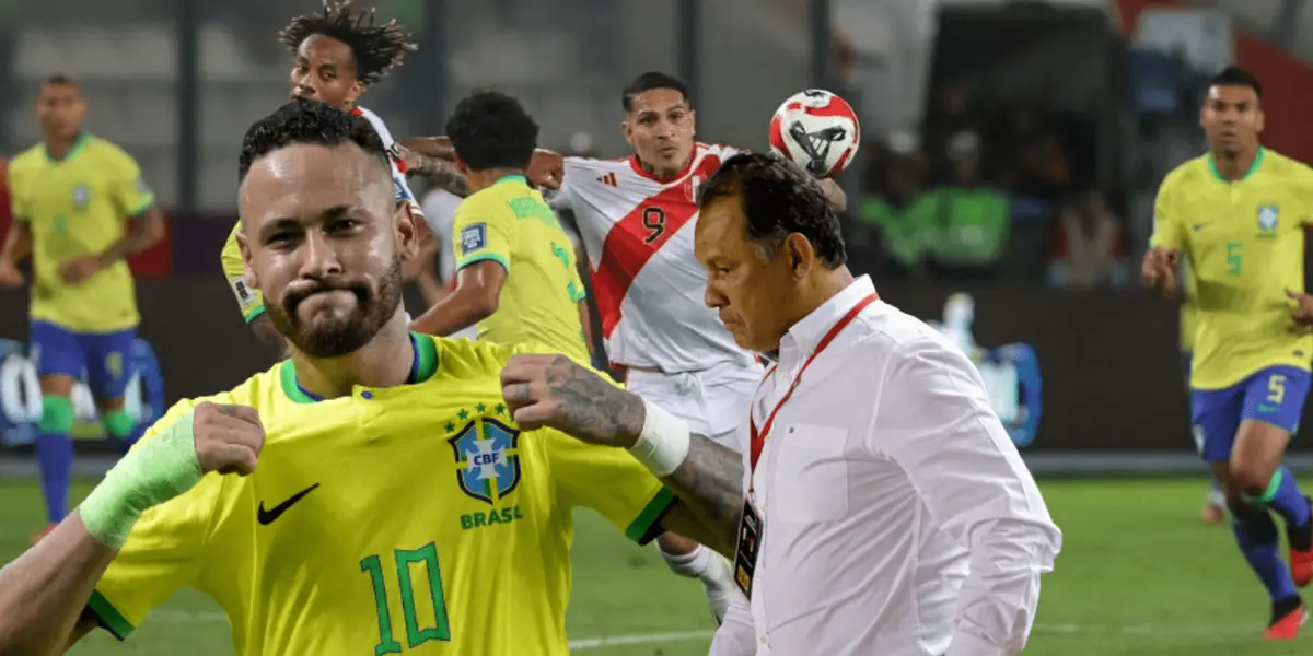 La Selección Peruana perdió contra Brasil en los últimos minutos