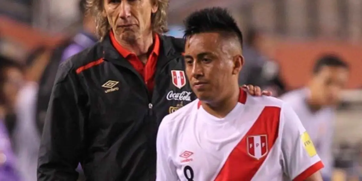 Luego de la goleada de Brasil, Christian Cueva descargó en contra de la hinchada peruana por los reclamos que le hicieron.