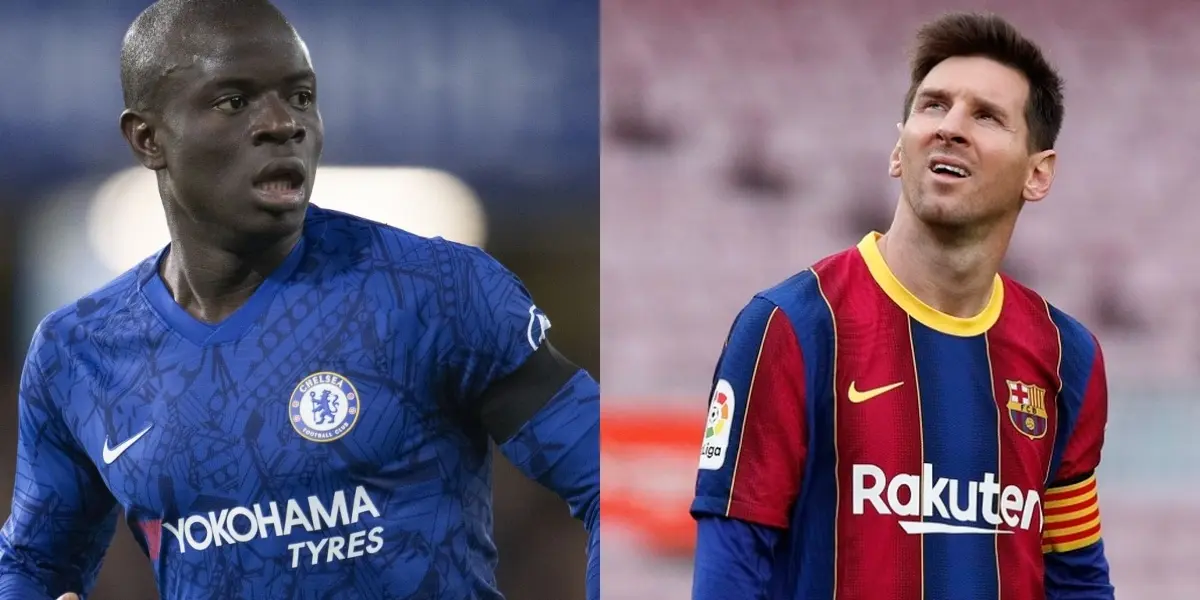 N'Golo Kanté, fue una de las figuras del Chelsea en esta temporada