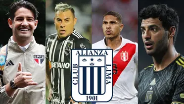 Pato en Sao Paulo, Vargas en Atlético Mineiro, Guerrero en Perú y Vela en Los Angeles FC
