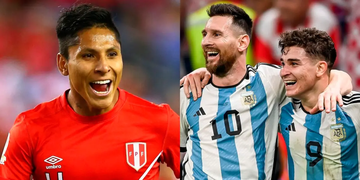 Raúl Ruidíaz quedó maravillado con Argentina y está más que contento con Lionel Messi